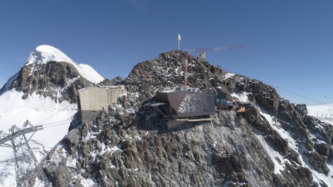 Dreiseilumlaufbahn Klein Matterhorn Befestigungstechnik