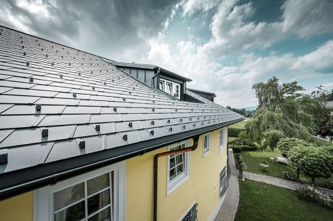 PREFA système de drainage de toit aluminium qualité de couleur P.10