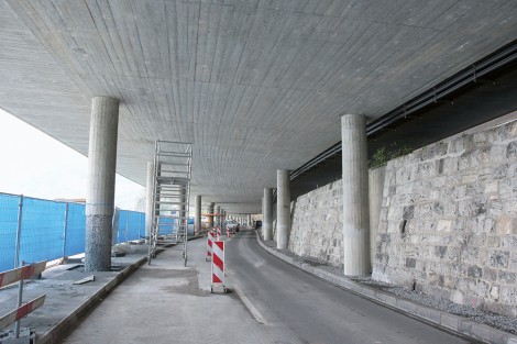 Risanamento autostradale a Hergiswil Sottostrutture 